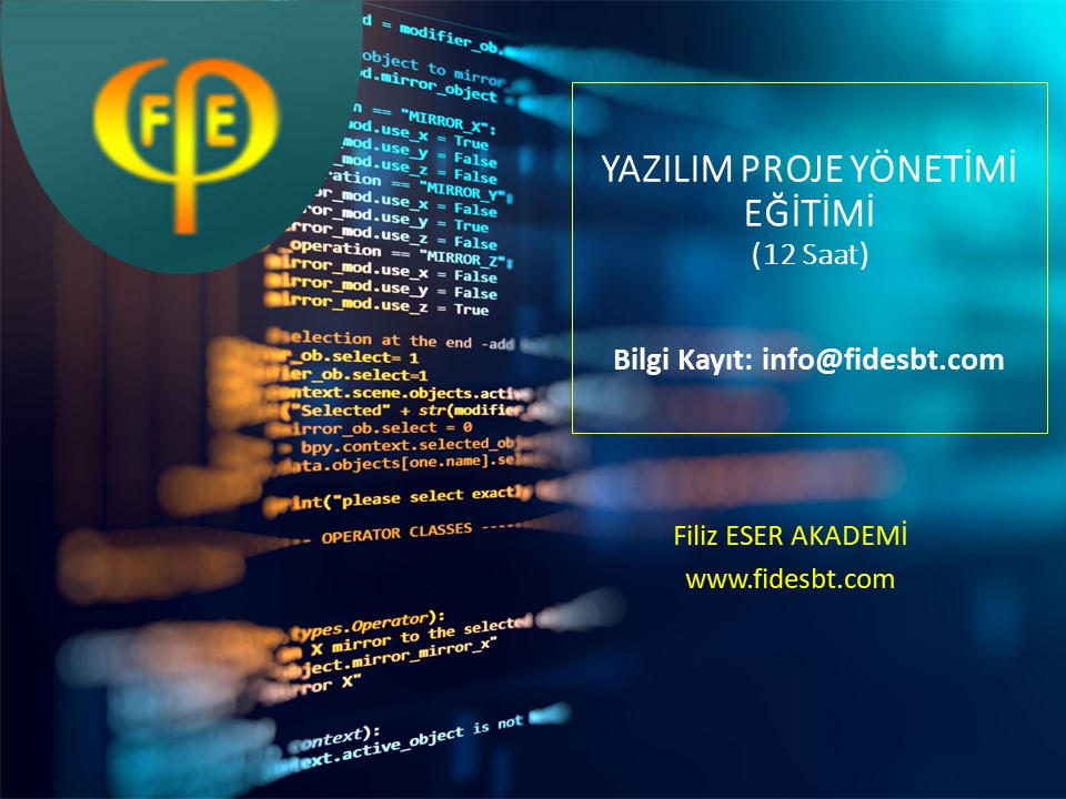 Yazılım Proje Yönetimi Eğitimi-AGILE SCRUM